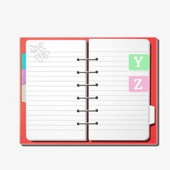 560 Pcs Alphabet A to Z 26 Letters Index File Folder Labels,1.5×1 Inch Multic…