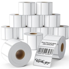 2.25″ x 1.25″ 12000 Labels Direct Thermal Labels, Self-Adhesive Barcode & Mul…