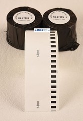 50 Rolls – Labels123 Brand-Compatible DK-2205 Brother Continuous Labels