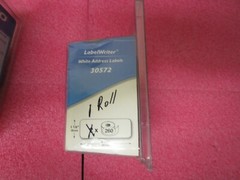 DYMO LabelWriter 30572 Self-Adhesive Address Labels 1-1/8″ x 3-1/2″ 260