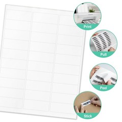 1″ x 2-5/8″ Printable Address Labels – 15000 Blank Labels, Strong Adhesive, Easy