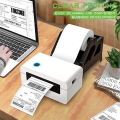 20 Rolls 4×6 Direct Thermal Labels 450 Per Roll For Zebra Eltron 2844 ZP-450