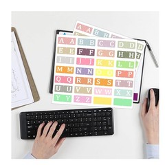 Alphabet A to Z 26 Letters Index File Folder Labels, 1.5×1 Inch Multicolor Ta…