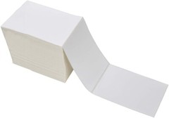 Product Fanfold 4 x 6 Direct Thermal Labels 500 Labels per Stack,1 Stack