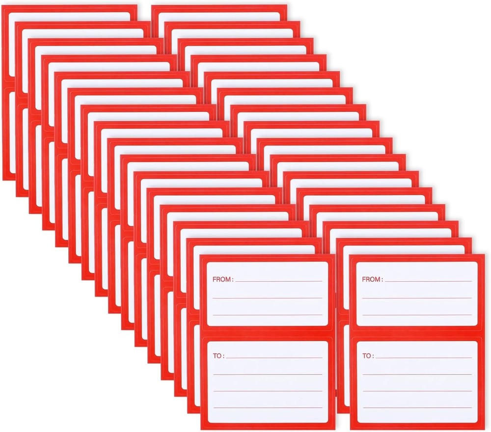 To/From Address Mailing Labels Self-Adhesive Mailing Labels Stickers 60/120 pcs