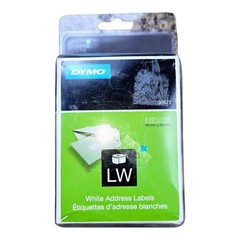 DYMO LabelWriter 30572 Address Labels White 1.12″x3.5″ (2 Rolls of 260 Labels)