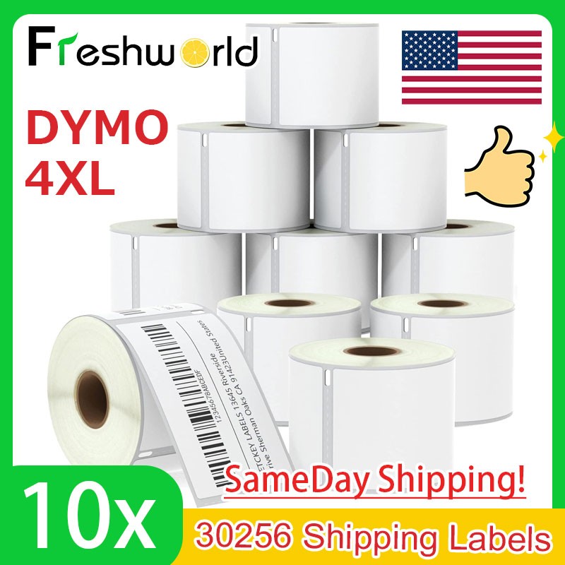 10x Dymo 30256 Labels 2-5/16″x4″ Shipping Labels for Dymo LW 450 4XL Rollo Zebra