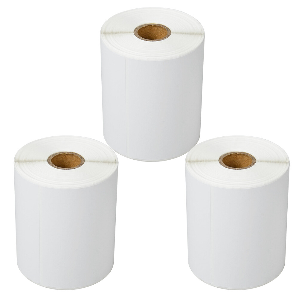 3 Rolls 250 Labels 4X6 Shipping Direct Thermal for Zebra LP 2844 Eltron ZP450