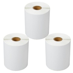 3 Rolls 250 Labels 4X6 Shipping Direct Thermal for Zebra LP 2844 Eltron ZP450