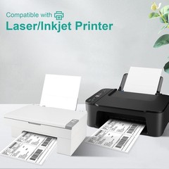 High-Quality 200 Shipping Labels – Easy Peel, Waterproof & Bonus Fragile Labels