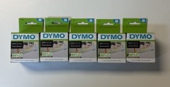DYMO 30327 5 packs (2×130 labels in each) 9/16 In X 3-7/16″ File Folder Labels