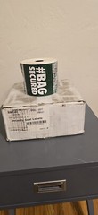 (2000) Bag Secured Food Delivery Security Tamper Evident Seal Label 4″ x 6″