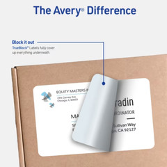 Avery Half-Sheet Shipping Labels, 5-1/2″ x 8-1/2″, White, 58 Count
