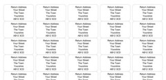 Small Custom / Personalised Labels (38.1 x 21.2mm) Pre Printed