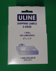 (Lot of 5)NEW ULINE Shipping Labels 2 5/6″ X 4″ (300 Labels/Roll) S-8505