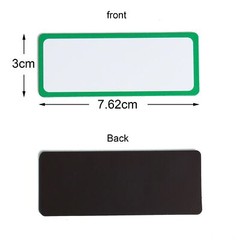 60 Pcs Magnetic Dry Erase Labels for Classroom Home Office Garage Refrigerator