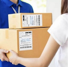 9527 Product 4 x 6 Thermal Labels -Pack of 100 Fanfold Labels for Direct Thermal
