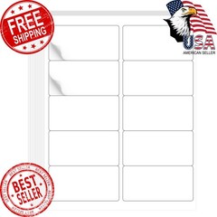 L LIKED Label Stickers 2×4″ Matte 30 sheets