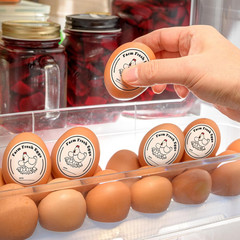1000 Pcs Farm Fresh Eggs Washed Carton Labels 1.5 Inch Round inch