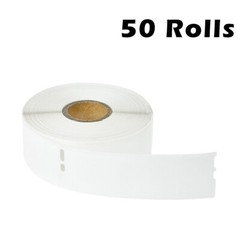 50Rolls Address 350 Labels 30252 For Dymo LabelWriter 450 Duo 1-1/8″ x 3-1/2″