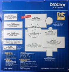 Brother DK-1202 White Paper Shipping Labels 300ea -New!