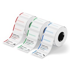 NIIMBOT M2/M3 Thermal Transfer Labels 3 Rolls Multi-Color Pack, 1.57”×0.79”, 3