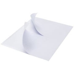 1000 Shipping Labels 8.5×5.5 Half Sheet Blank Self Adhesive 2 Per Sheet
