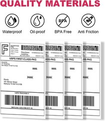 Thermal Labels 4×6 Roll 500 Labels for Rollo Zebra MUNBYN Polono Shipping
