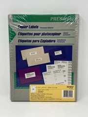 PRES-a-ply 30402 E-5360 Copier Labels 100 Sheets 2100 Labels 1-1/2″ x 2-13/16″