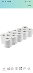L LIKED 2500 PCS 4″x 6″ Direct Thermal Labels White Perforated Shipping…