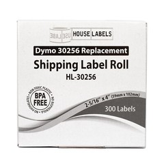 DYMO LW 30256 Compatible LARGE Direct Thermal Address Labels – (15) Rolls of 300