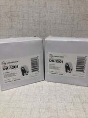 2 Pack New- LD Compatible Die Cut Label LD-DK1201
