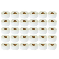 30Rolls of 350 Address Label 1-1/8″ x 3-1/2″ for Dymo 30252 LabelWriter 450 Duo