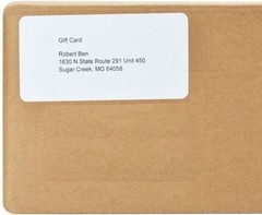 1000 Count Blank Address Shipping Labels 100 Sheets 2″ x 4″ 10-UP 10 Per Sheet