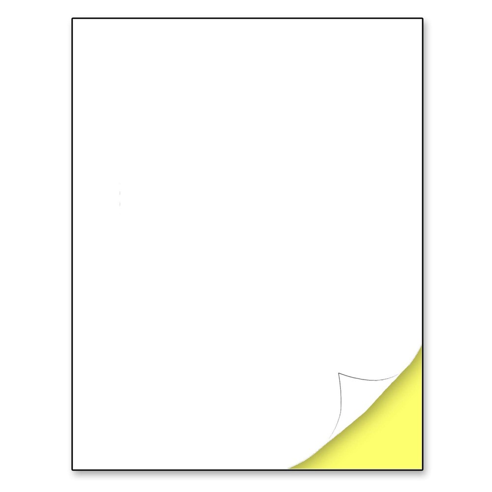 30 Sheets, Printable White Sticker Paper, Laser/Inkjet Printing – Matte, Letter