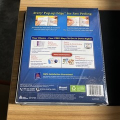 Avery Easy Peel Mailing Address Labels Laser 1 1/3 x 4 White 1400/Box 5162