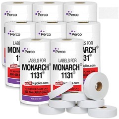 Monarch 1131 Pricing Labels – 160,000 Labels, 8 Sleeves