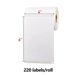 20 Rolls 4400 labels 4×6 Thermal Shipping Label 220/Roll fit Dymo 4XL 1744907 US