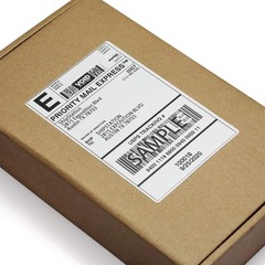 OFFNOVA Thermal Direct Labels Pack of 500 Fan-Fold 4”x6 Shipping Labels with …