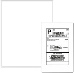 8.5″ x 11″ Full Sheet Shipping Label Sticker Labels for Laser & Ink Jet Printers