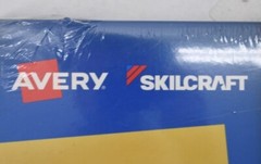 Avery Skilcraft TrueBlock White Self-Adhesive 100 Shipping Labels 8-1/2″ x 11″