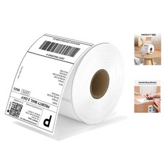 Ultra-Strong Adhesive 4×6 Thermal Labels – 500 Count for E-commerce Shipping