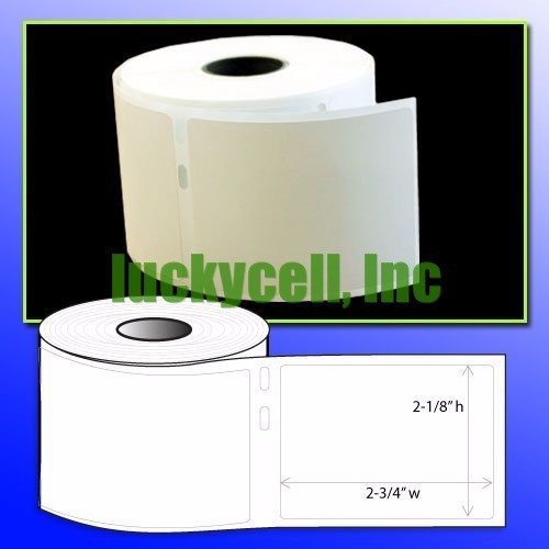 50 Rolls of 400 Media/Badge Labels in Cartons for DYMO® LabelWriters® 30324