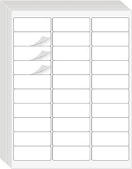 1″ x 2-5/8″ Address Labels 900 Labels Sticker Paper for Laser/Ink Jet Printer…