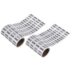 2001 to 3000 3001 to 4000 Consecutive Number Stickers Inventory Label Black N…