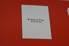 Lot of 2 Universal Laser Printer Permanent Labels 8-1/2″ x 11″ White UNV80109