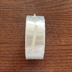 500 Pcs Clear Label Protectors Stickers for Protecting Barcodes, 3.14×1.18 Inch