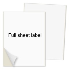 1000 8.5×11 Full Sheet Shipping Mailing Address Label Self Adhesive Laser InkJet