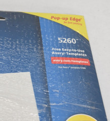 Avery Mailing Address Labels Easy Peel Inkjet White 1500 Pack 5260 1″ x 2-5/8″