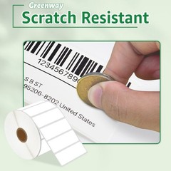 3″ x 1″ Direct Thermal Labels for Zebra Eltron GK420T 2000 Labels/Roll 3X1